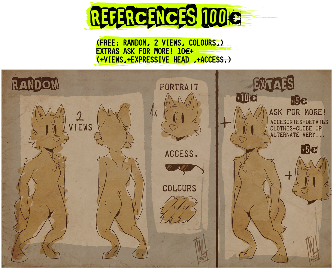 Reference Sheet 100€