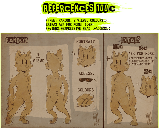 Reference Sheet 100€