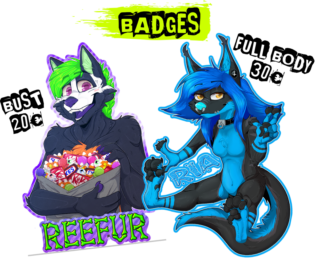 Badges 20€ - 30€